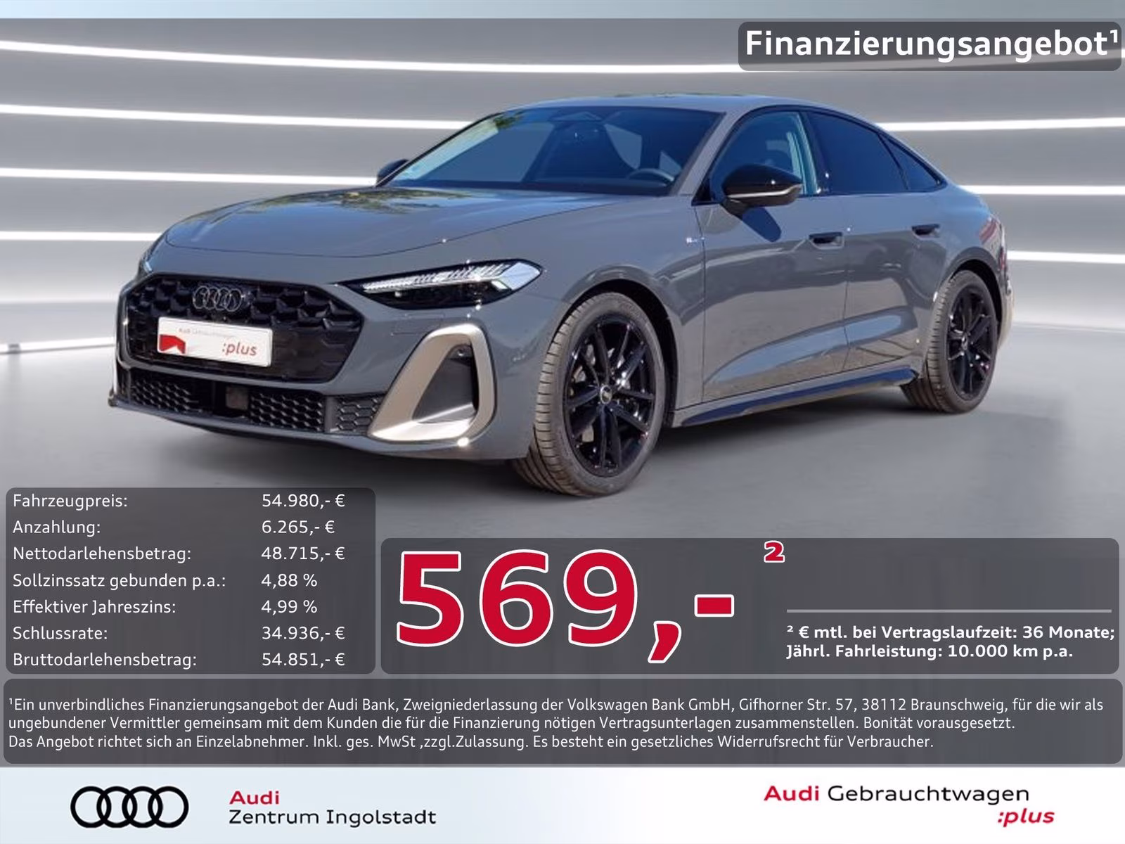 Limousine TFSI S line edition one Tech+ AHK 1