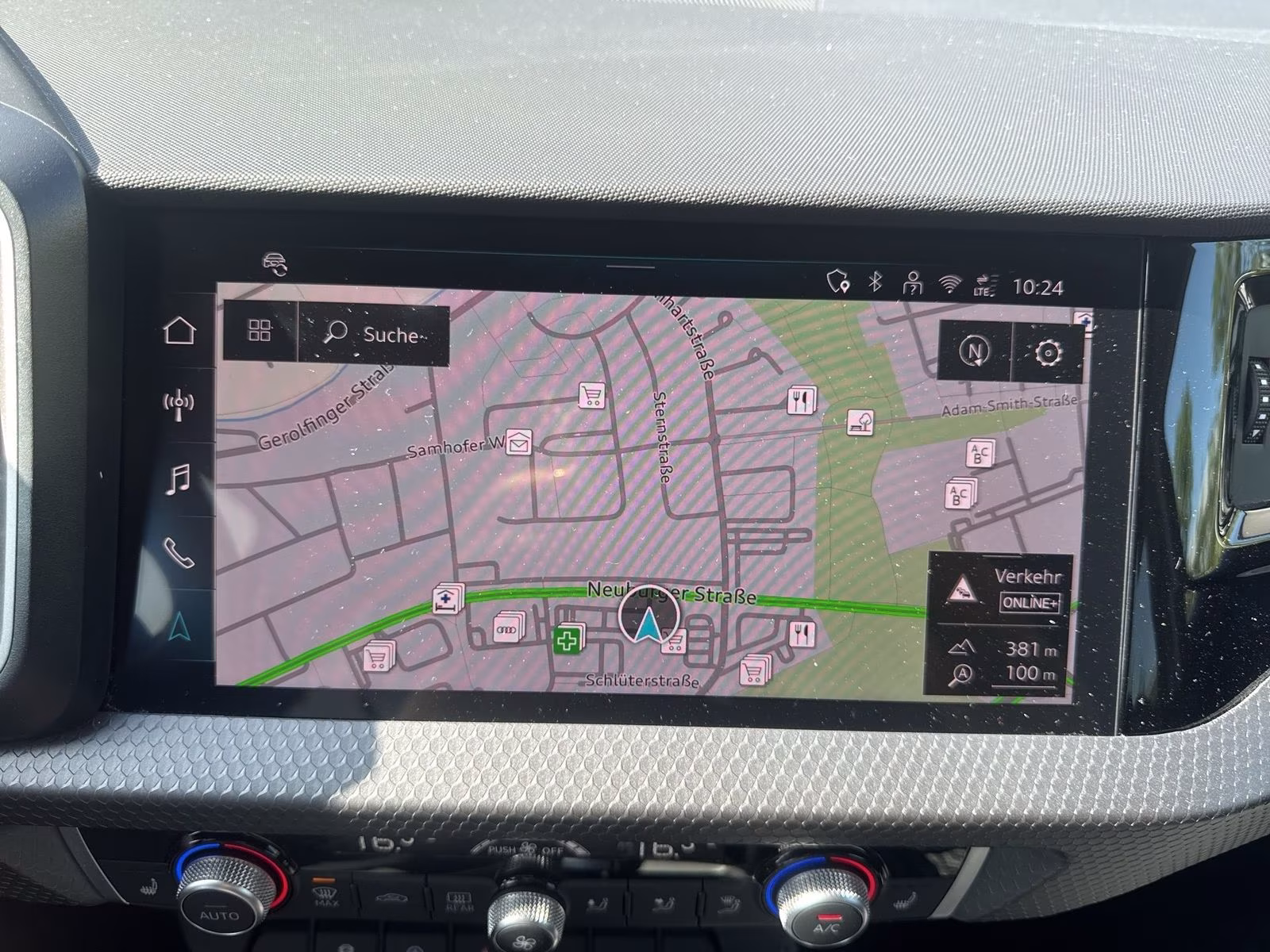Sportback 35 TFSI S line NAVI+ LED 17" PDC+