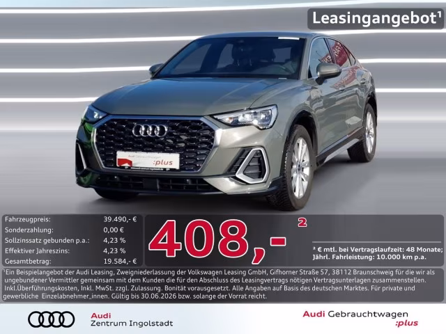 Audi Q3 Sportback 35 TDI S line ACC Kamera S-Sitz 18&amp;quot;