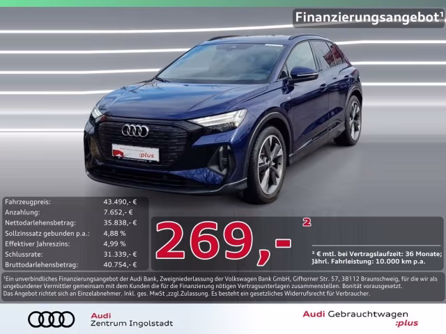 Audi Q4 e-tron 35 S line MATRIX PANO AHK NAVI 360°