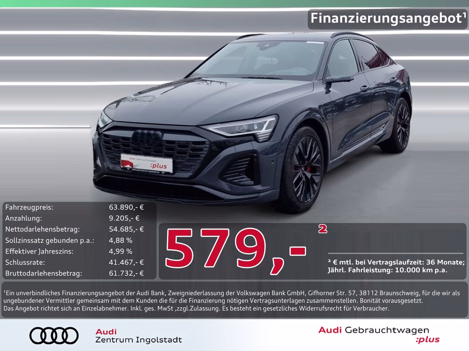 Sportback 55 qu edition S line HuD 21"