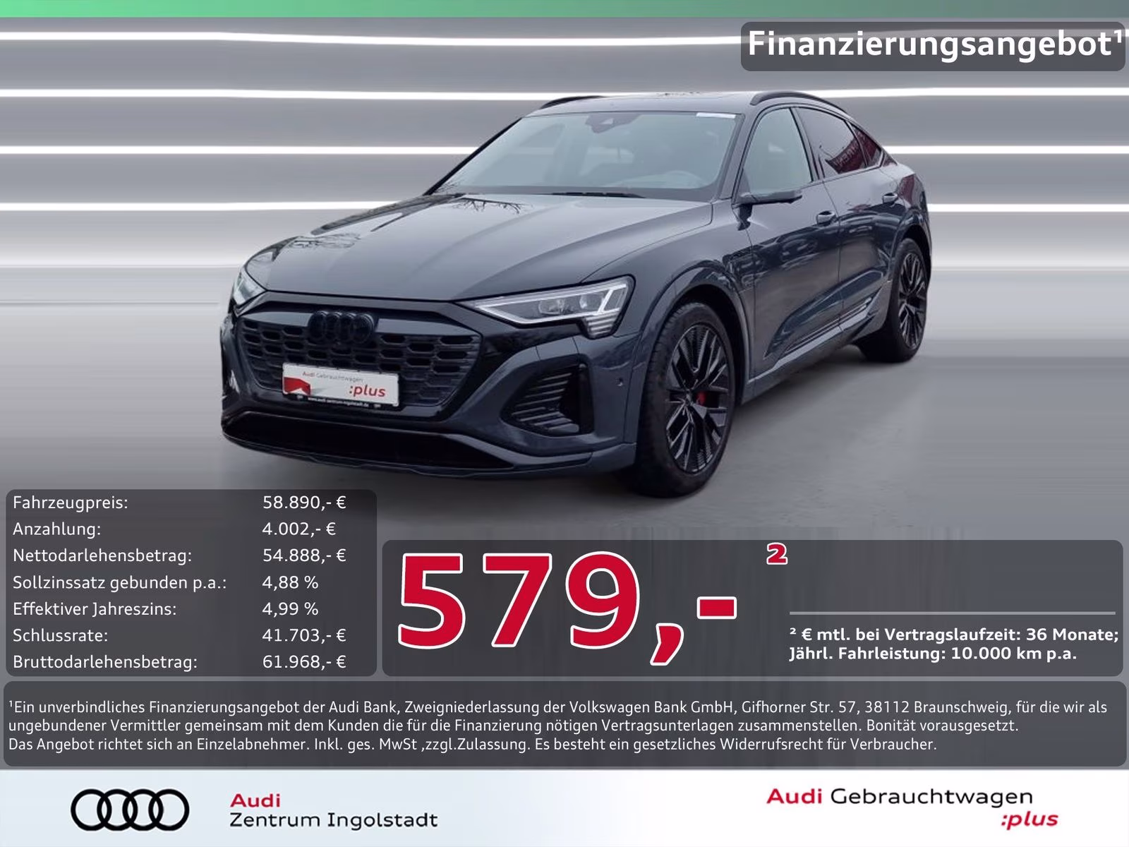 Sportback 55 qu edition S line HuD 21"