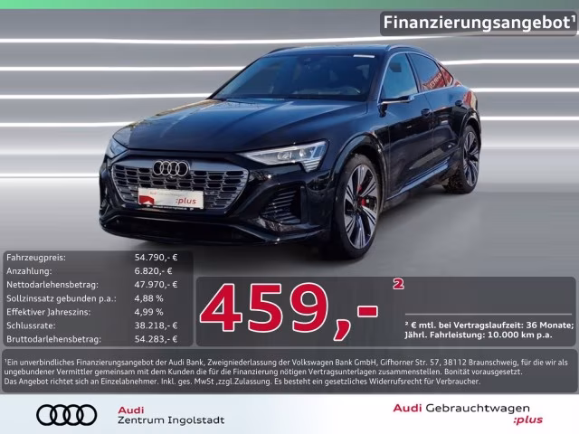 Audi Q8 e-tron Sportback 50 qu S line HuD PANO MATRIX