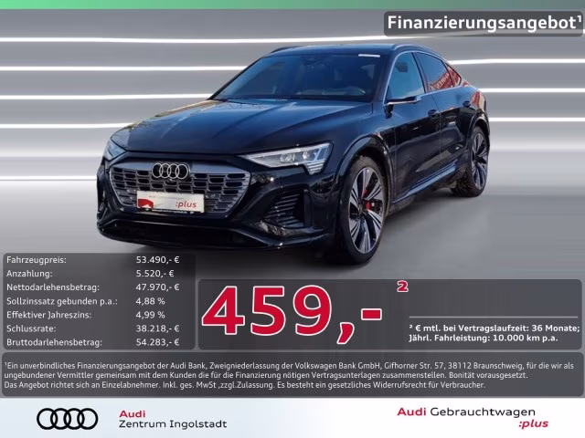 Audi Q8 e-tron Sportback 50 qu S line HuD PANO MATRIX