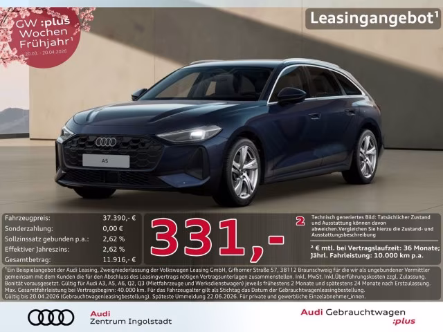 Audi A5 Avant TFSI NAVI LEDER 18&amp;quot; KAM. LED ACC