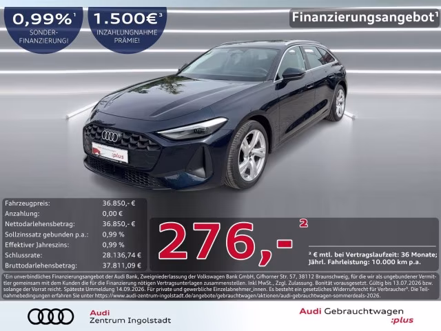Audi A5 Avant TFSI NAVI LEDER 18&amp;quot; KAM. LED ACC