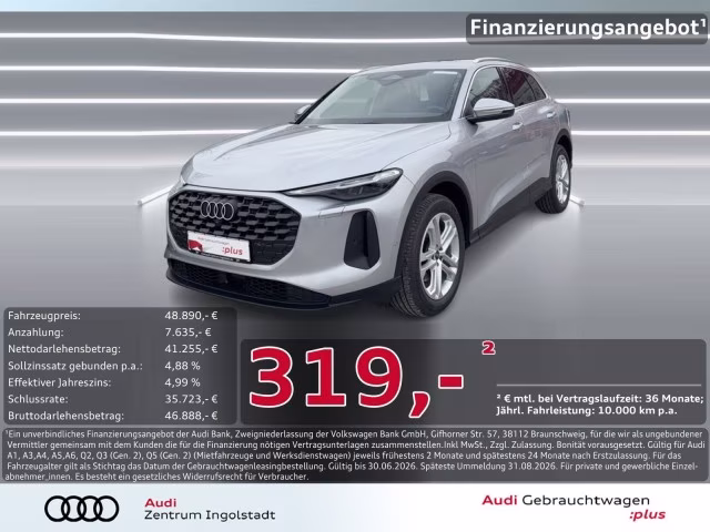 Audi Q5 TFSI Tech AHK ACC S-Sitze PDC Kamera LED+ 19&amp;quot;