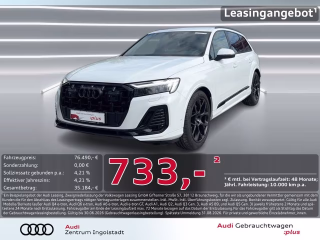 Audi Q7 50 TDI qu S line Luft AHK B&amp;amp;O STHZG MATRIX