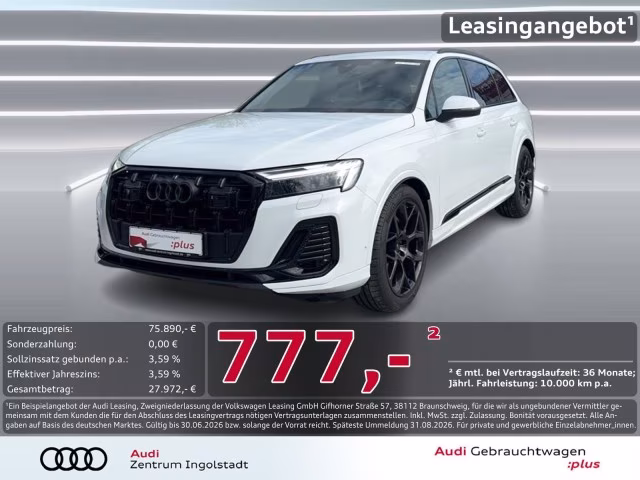 Audi Q7 50 TDI qu S line Luft AHK B&amp;amp;O STHZG MATRIX