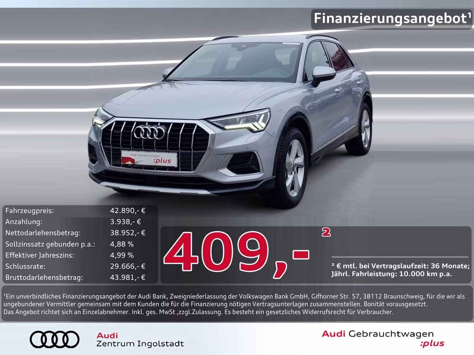 40 TFSI qu S line MATRIX AHK 360° advanced