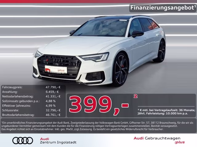 Audi S6 Avant TDI Allradlenk AHK Pano 360° MATRIX 21&amp;quot;