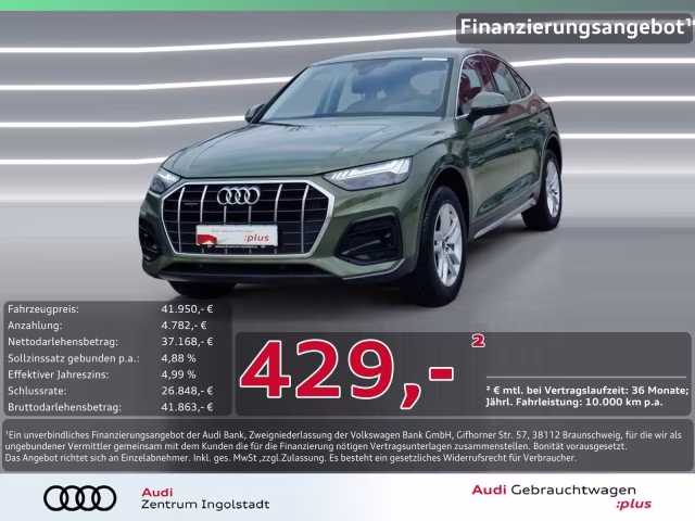 Audi Q5 Sportback 50 TFSI e qu PANO MATRIX advanced
