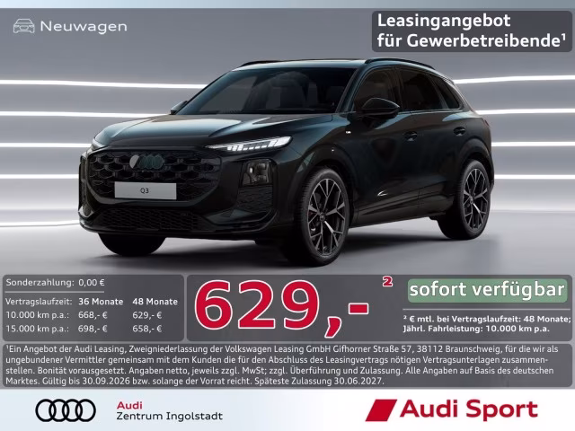 Audi Q3 TDI qu Tech pro MATRIX AHK Pano UPE 76.805,-
