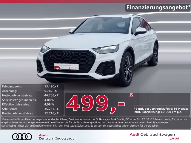 Audi SQ5 Sportback TDI Pano S-Sitze Kam. HuD LED 20&amp;quot;