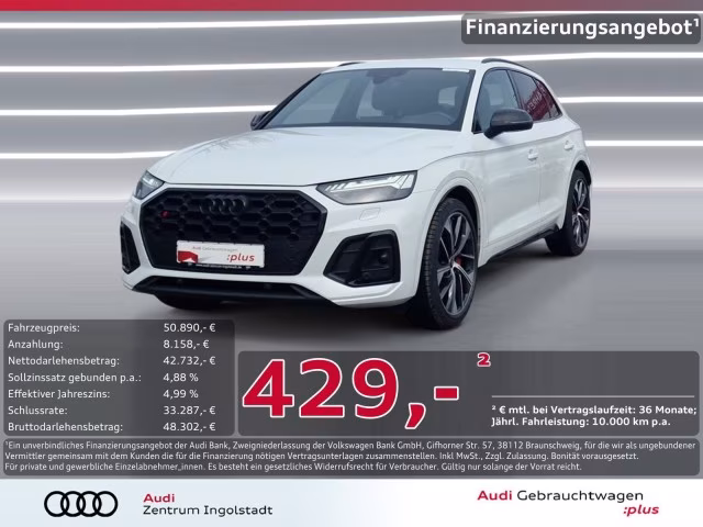 Audi SQ5 TDI qu MATRIX S-Sitze Kamera ACC HuD AHK 21&amp;quot;