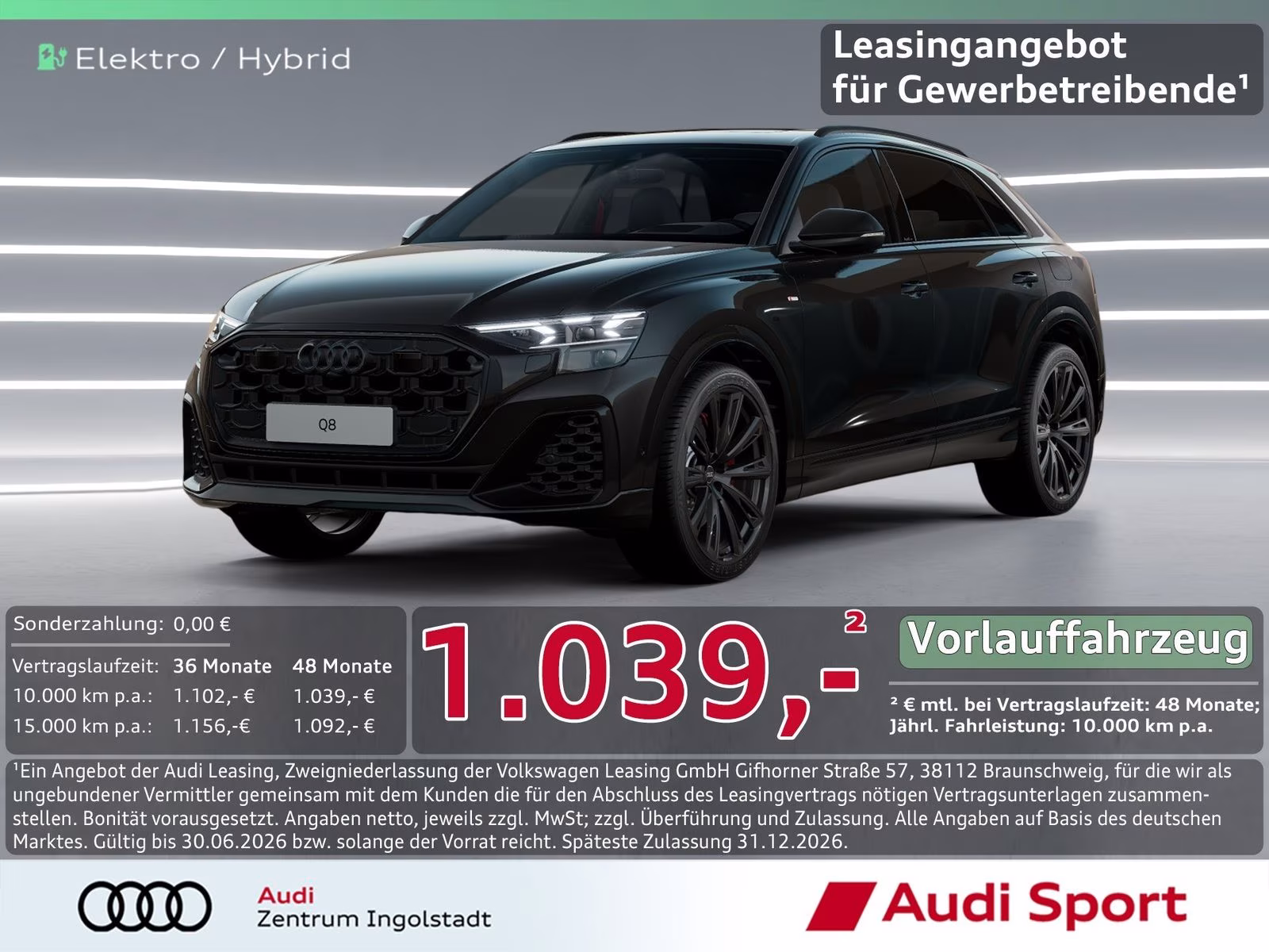 TFSI e qu S line Laser Luft AHK UPE 135.620,-