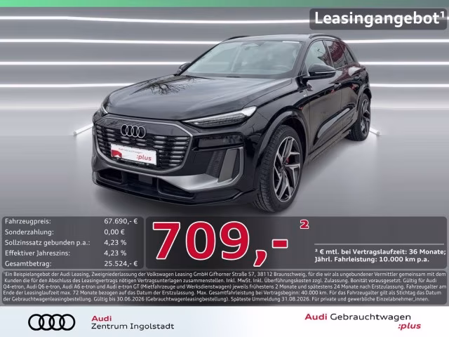Audi Q6 e-tron performance S line Tech pro AHK MATRIX