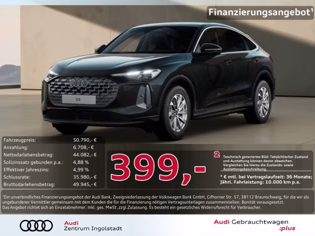 Audi Q5 Sportback TDI qu AHK KAMERA LED ACC PDC+ 18&amp;quot;