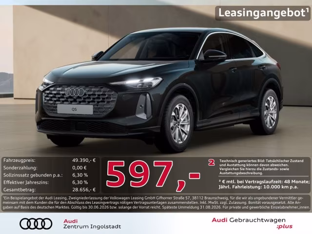 Audi Q5 Sportback TDI qu AHK KAMERA LED ACC PDC+ 18&amp;quot;