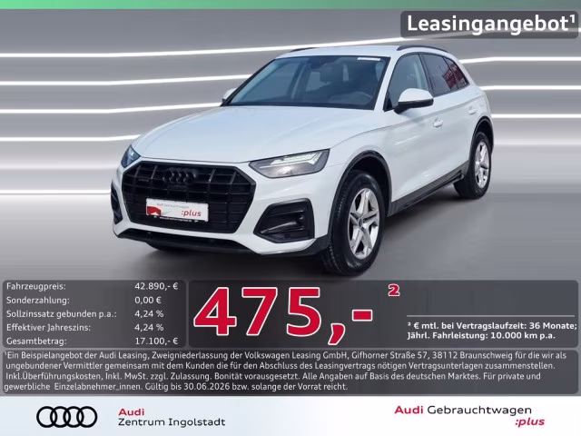 Audi Q5 50 TFSI e qu AHK HuD 360° NAVI+ LED advanced