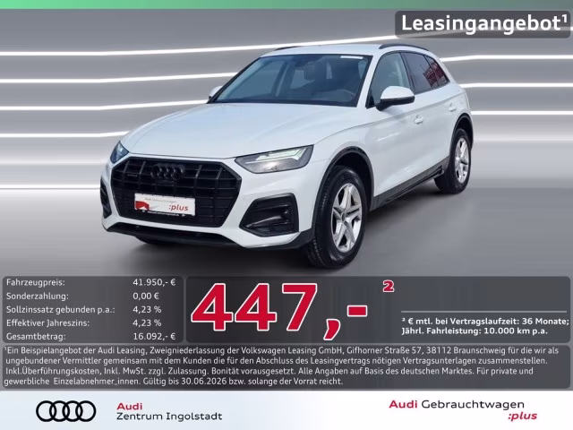 Audi Q5 50 TFSI e qu AHK HuD 360° NAVI+ LED advanced
