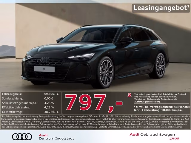 Audi A6 Avant TFSI qu S line Tech+ MATRIX AHK ACC B&amp;amp;O