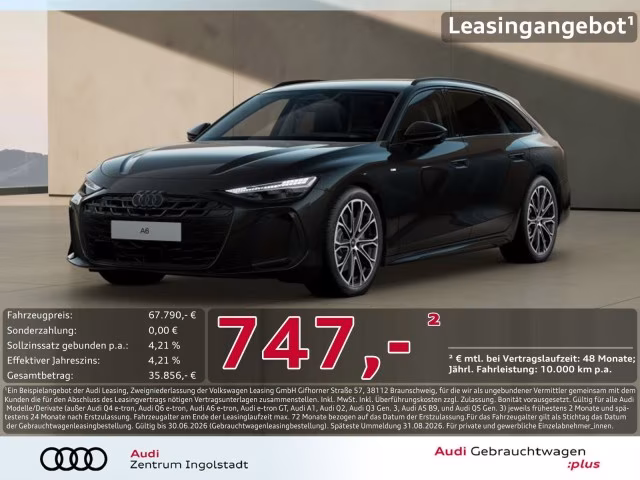 Audi A6 Avant TFSI qu S line Tech+ MATRIX AHK ACC B&amp;amp;O