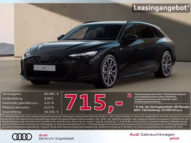 Audi A6 Avant TFSI qu S line Tech+ MATRIX AHK ACC B&amp;amp;O