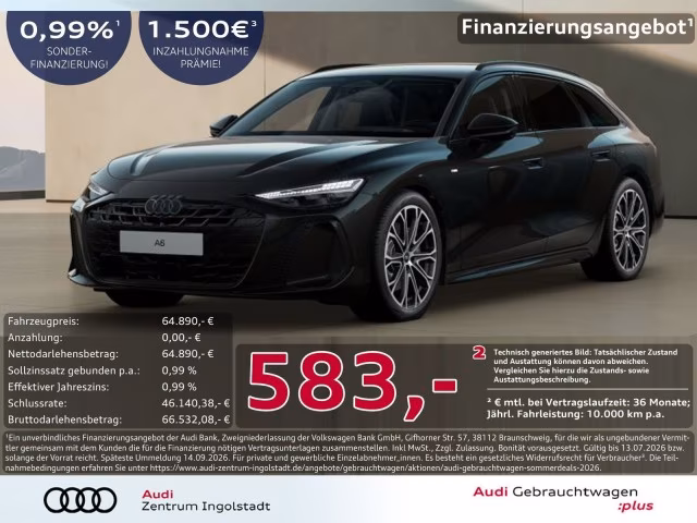 Audi A6 Avant TFSI qu S line Tech+ MATRIX AHK ACC B&amp;amp;O