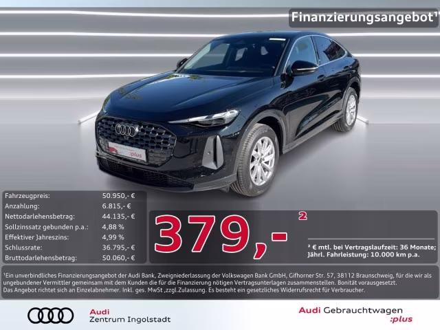 Audi Q5 Sportback TDI qu AHK LED NAVI+ Kamera PDC ACC