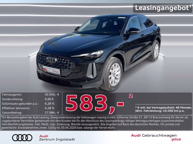 Audi Q5 Sportback TDI qu AHK LED NAVI+ Kamera PDC ACC