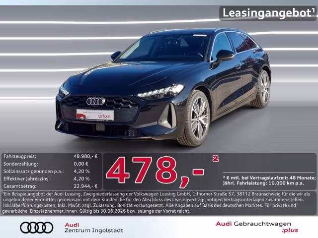 Audi A5 Avant TDI Tech AHK PANO LED Kamera Memory 19&amp;quot;