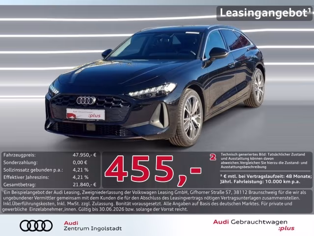 Audi A5 Avant TDI Tech AHK PANO LED Kamera Memory 19&amp;quot;