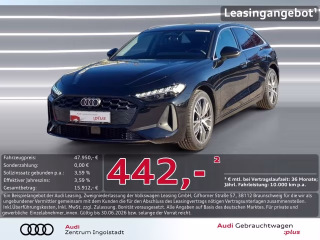 Audi A5 Avant TDI Tech AHK PANO LED Kamera Memory 19&amp;quot;
