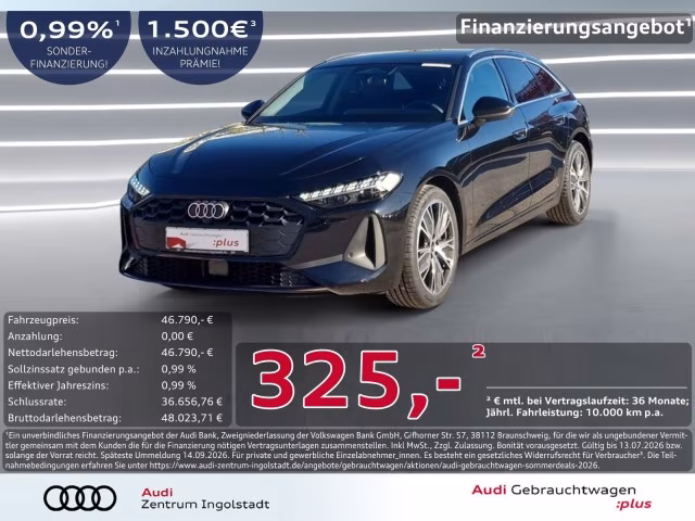 Audi A5 Avant TDI Tech AHK PANO LED Kamera Memory 19&amp;quot;