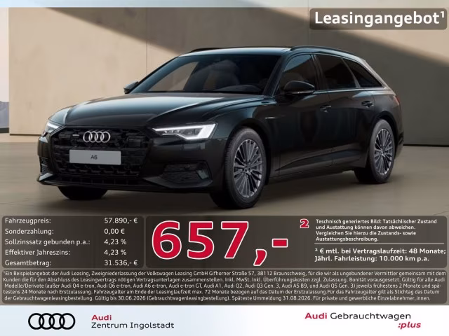 Audi A6 Avant 45 TDI qu AHK PANO MATRIX 18&amp;quot; advanced
