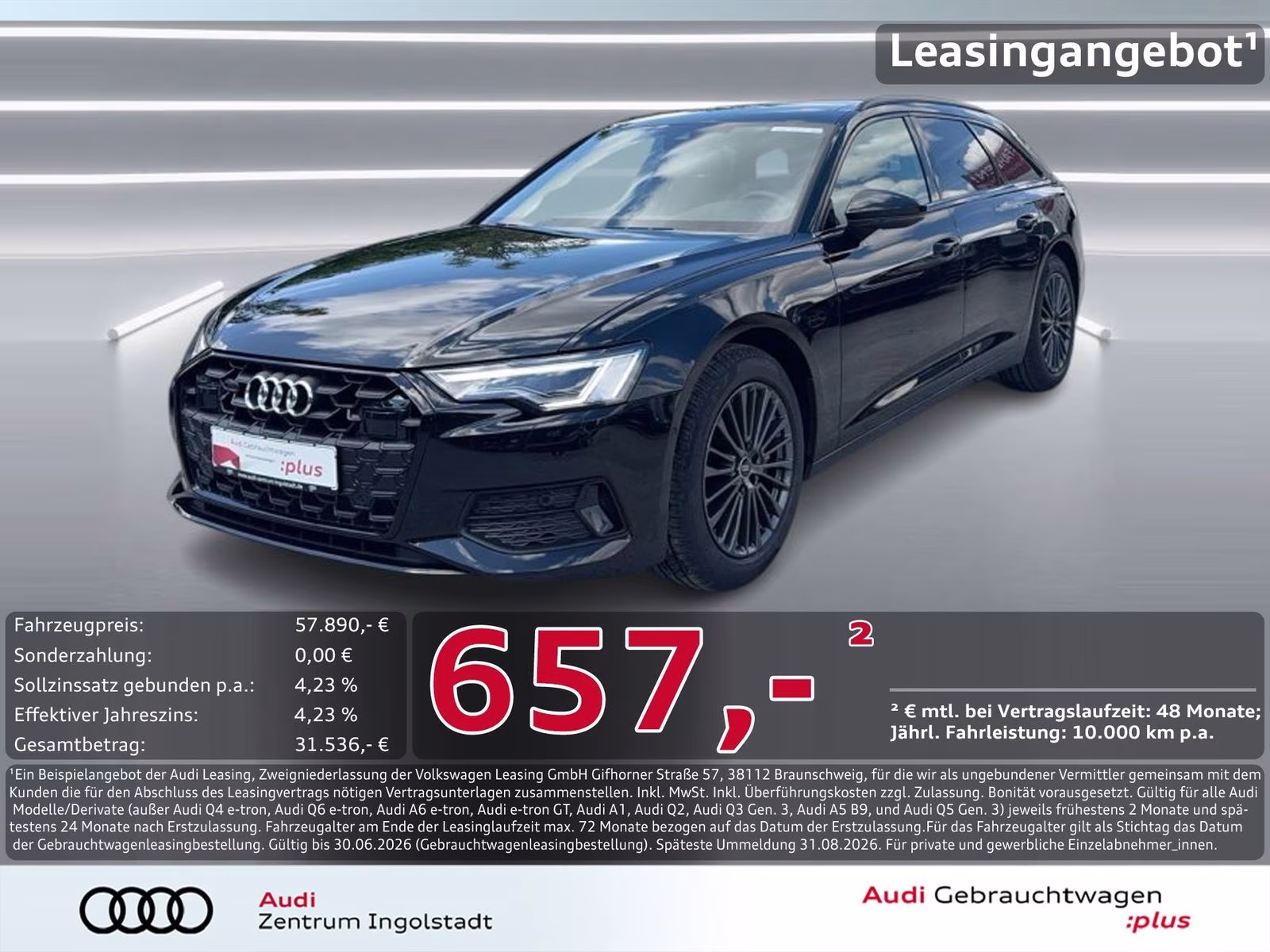 Avant 45 TDI qu AHK PANO MATRIX 18" advanced