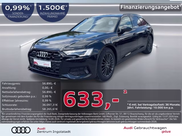 Audi A6 Avant 45 TDI qu AHK PANO MATRIX 18&amp;quot; advanced