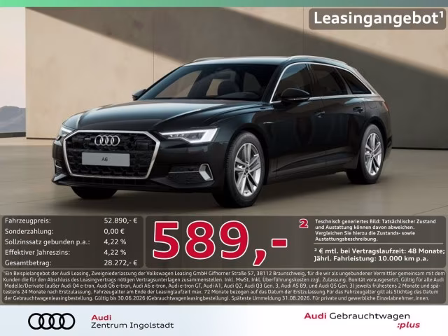 Audi A6 Avant 50 TFSI e qu AHK ACC 360° LED advanced