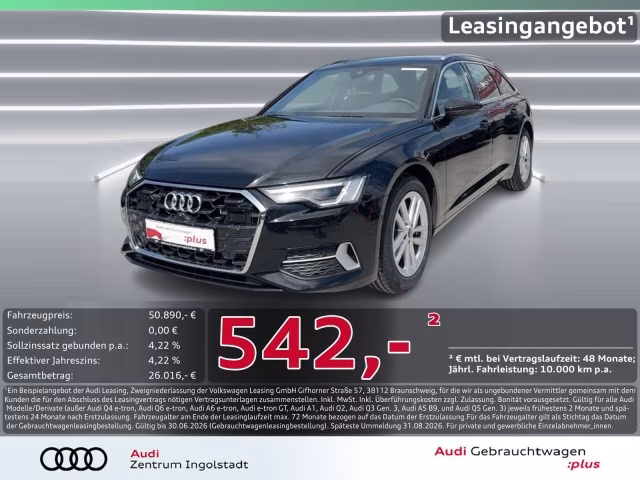Audi A6 Avant 50 TFSI e qu AHK ACC 360° LED advanced