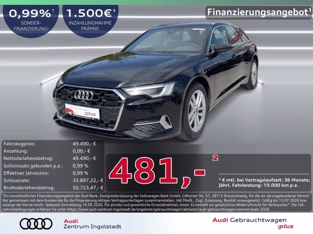 Audi A6 Avant 50 TFSI e qu AHK ACC 360° LED advanced