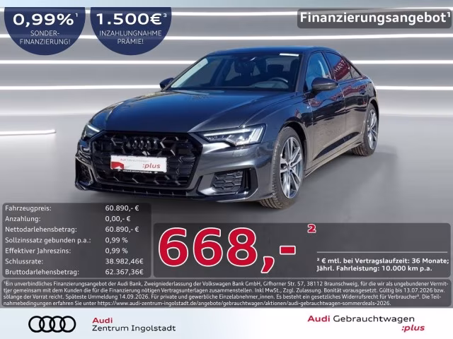 Audi A6 Limousine 45 TDI qu S line HuD PANO STHZG B&amp;amp;O