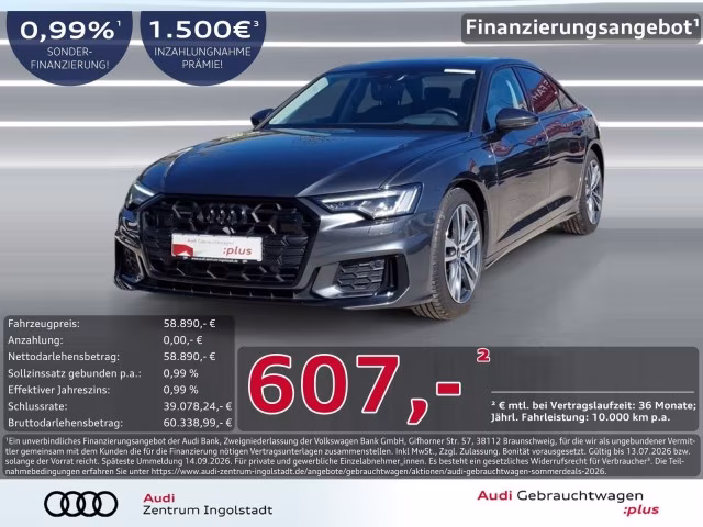 Audi A6 Limousine 45 TDI qu S line HuD PANO STHZG B&amp;amp;O