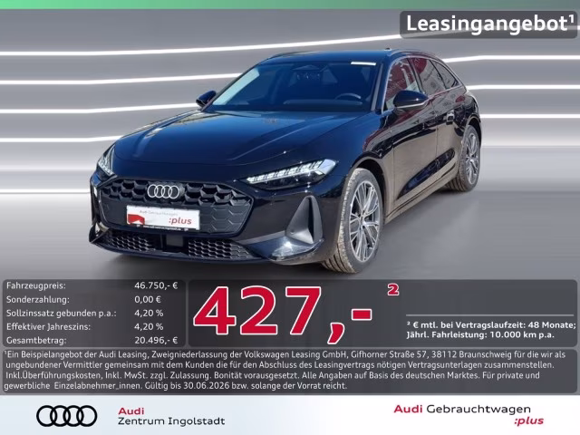 Audi A5 Avant TDI Tech AHK PANO Kamera Memory LED 19&amp;quot;