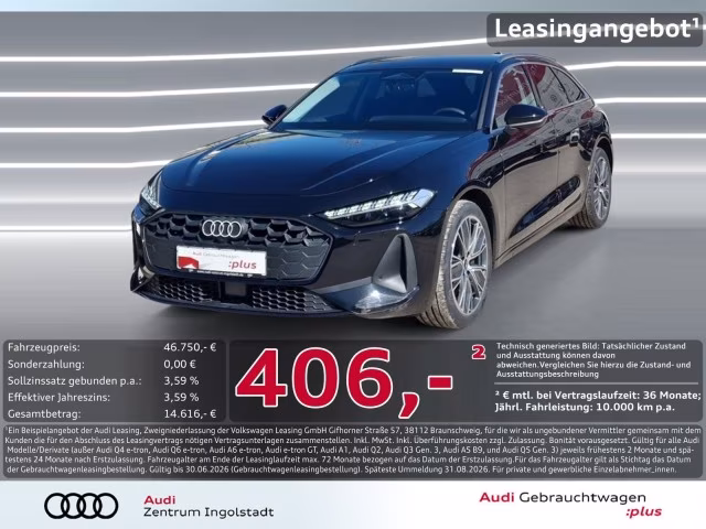 Audi A5 Avant TDI Tech AHK PANO Kamera Memory LED 19&amp;quot;
