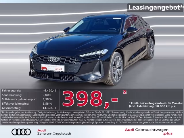 Audi A5 Avant TDI Tech AHK PANO Kamera Memory LED 19&amp;quot;