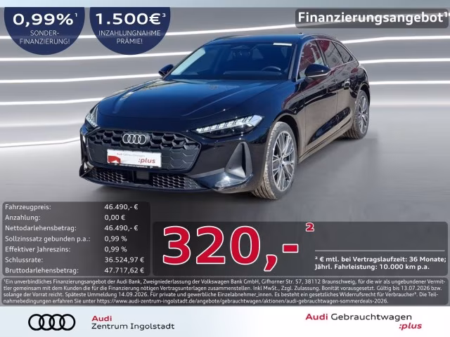 Audi A5 Avant TDI Tech AHK PANO Kamera Memory LED 19&amp;quot;
