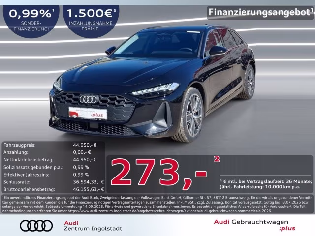 Audi A5 Avant TDI Tech AHK PANO Kamera Memory LED 19&amp;quot;