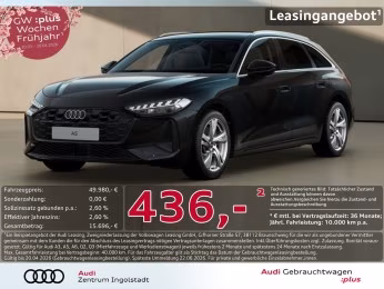 Avant TDI qu Tech AHK PANO Kamera PDC LED 18"