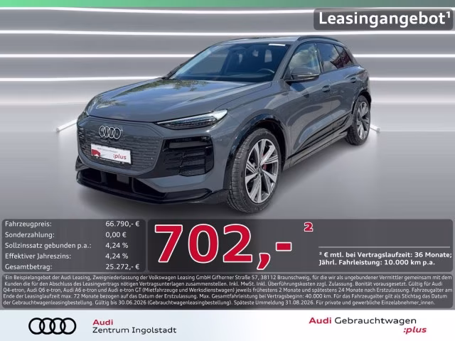 Audi Q6 e-tron SUV qu Tech+ AHK PANO MATRIX B&amp;amp;O HuD